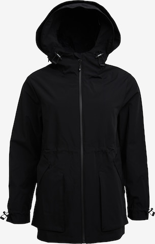 Veste outdoor ' Helio Mid Windbreaker ' JACK1T en noir : devant