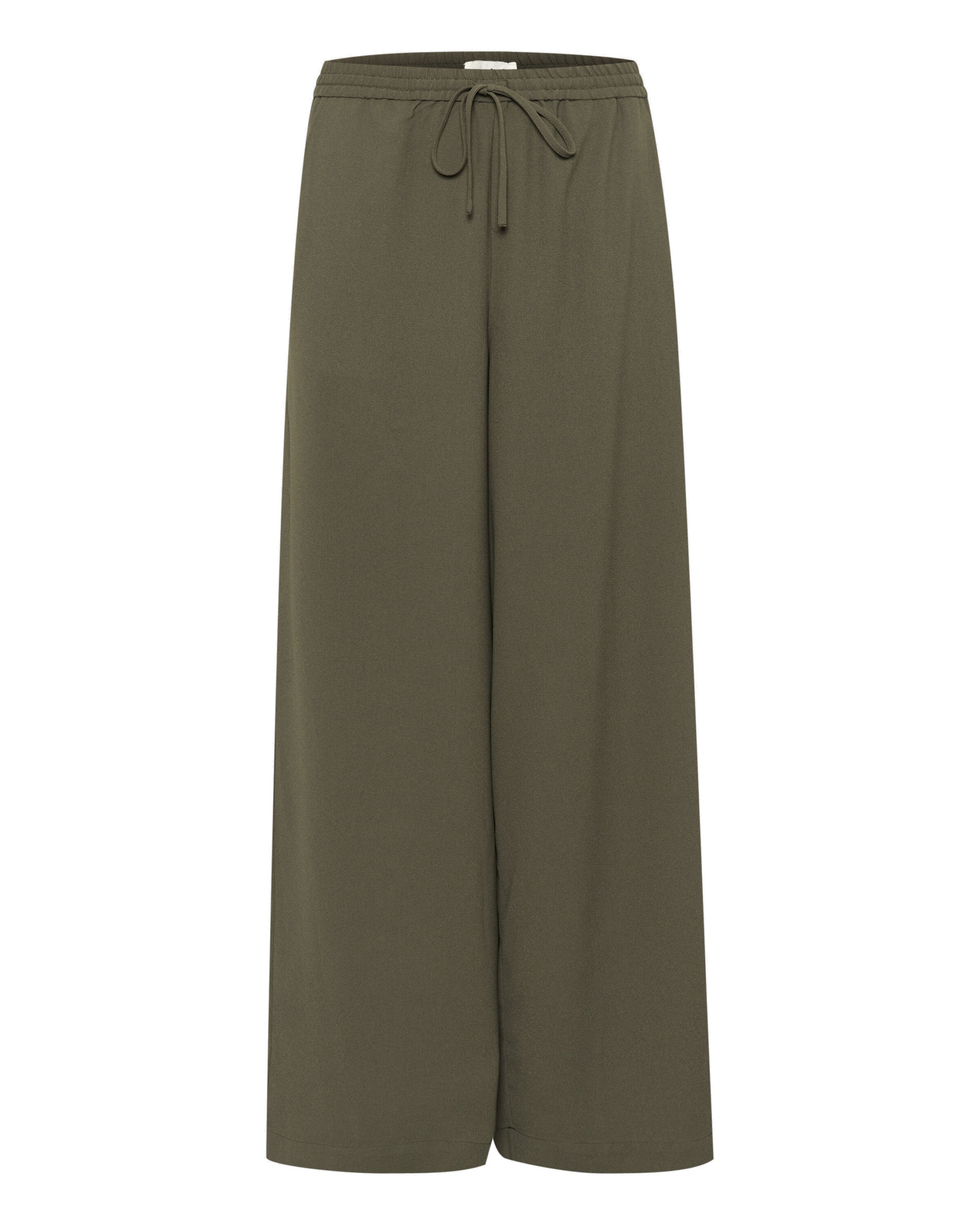 SOAKED IN LUXURY Bukser 'Shirley ' i grøn: forside