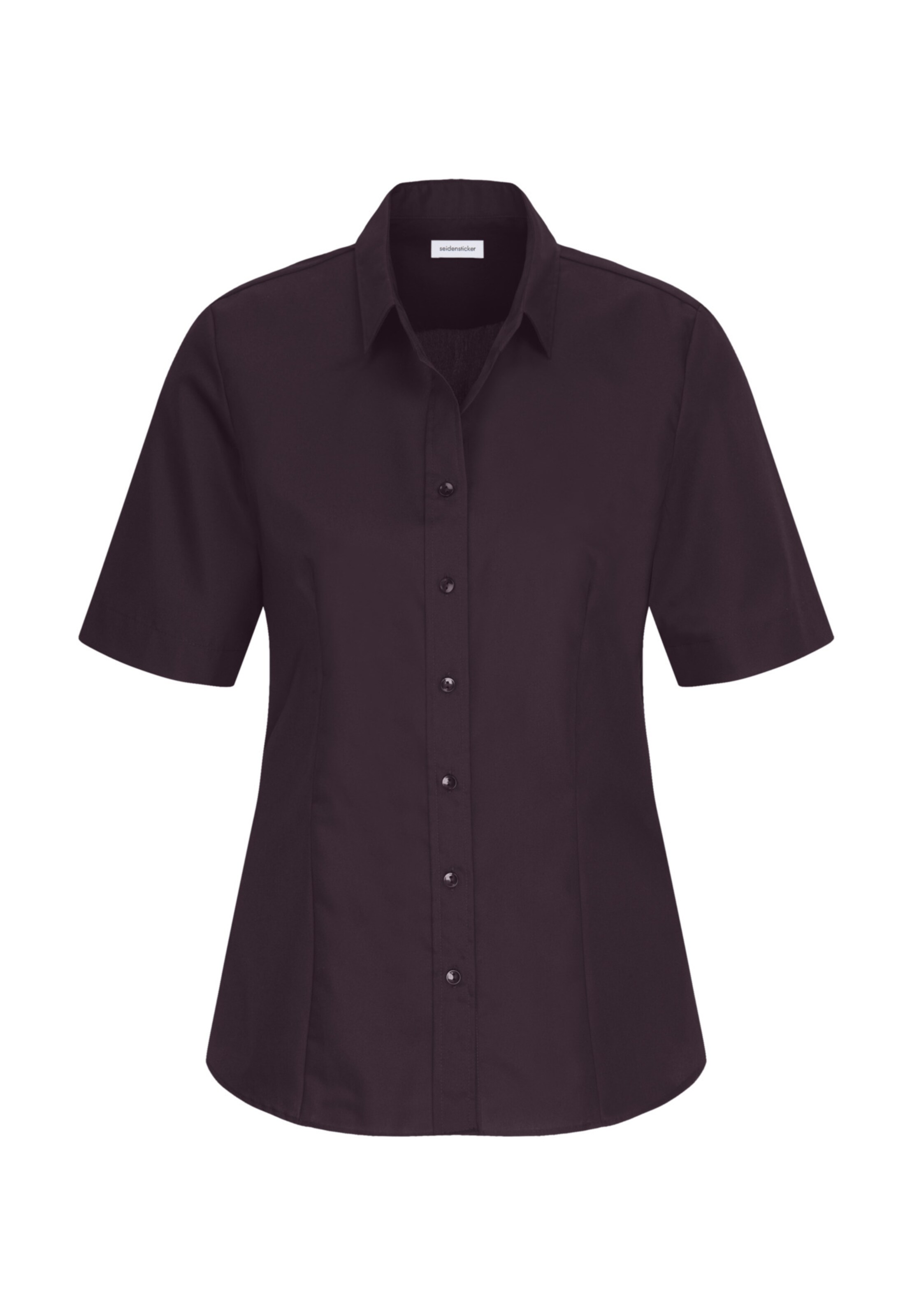 SEIDENSTICKER - Blusa 'Schwarze Rose' en negro: frente