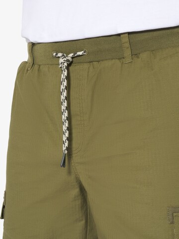 Jan Vanderstorm Loose fit Cargo Pants 'Askjell' in Green