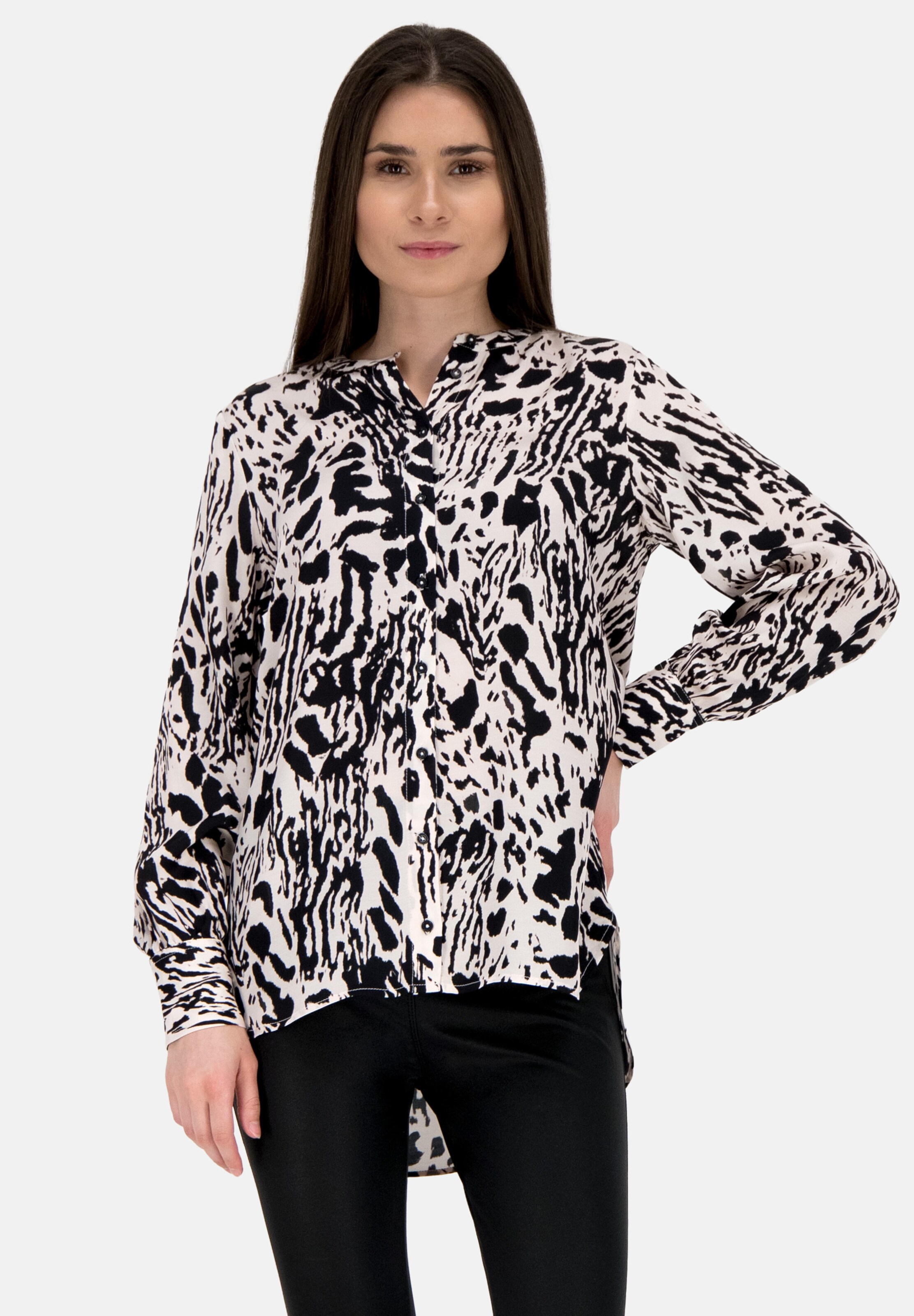 Frauen Große Größen PRINCESS GOES HOLLYWOOD Bluse in Schwarz, Weiß - DF23062 Frauen Große Größen PRINCESS GOES HOLLYWOOD Bluse in Schwarz, Weiß - DF23062