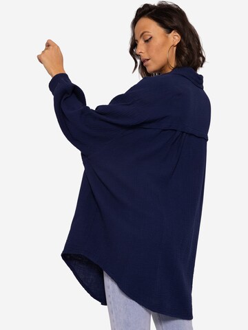 SASSYCLASSY Bluse in Blau