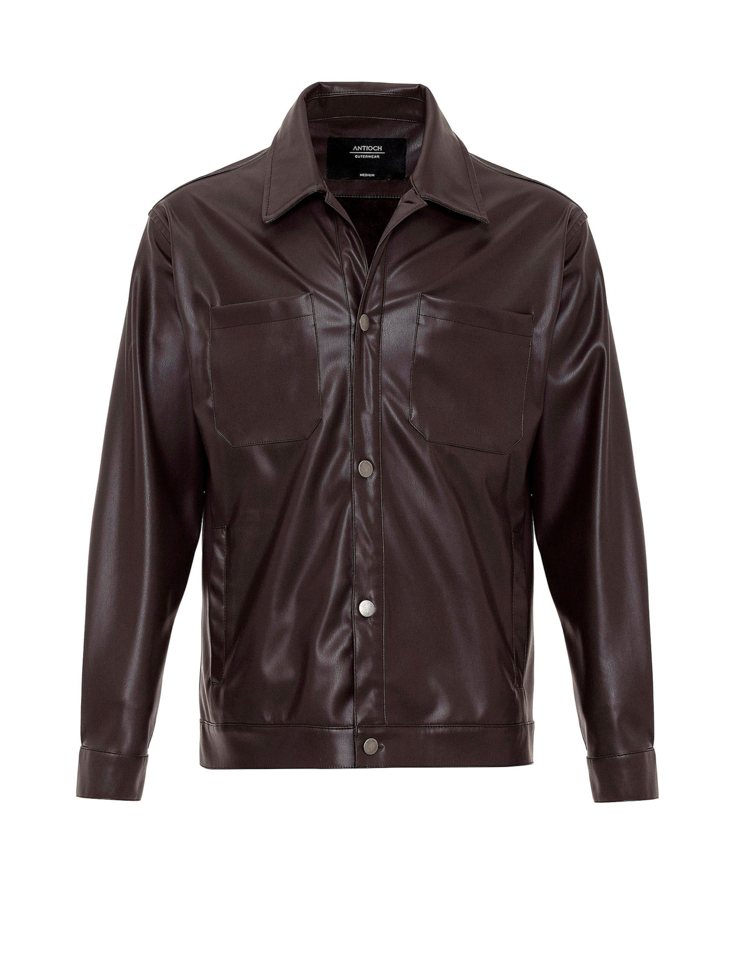 Antioch - Chaqueta de entretiempo en marrón: frente