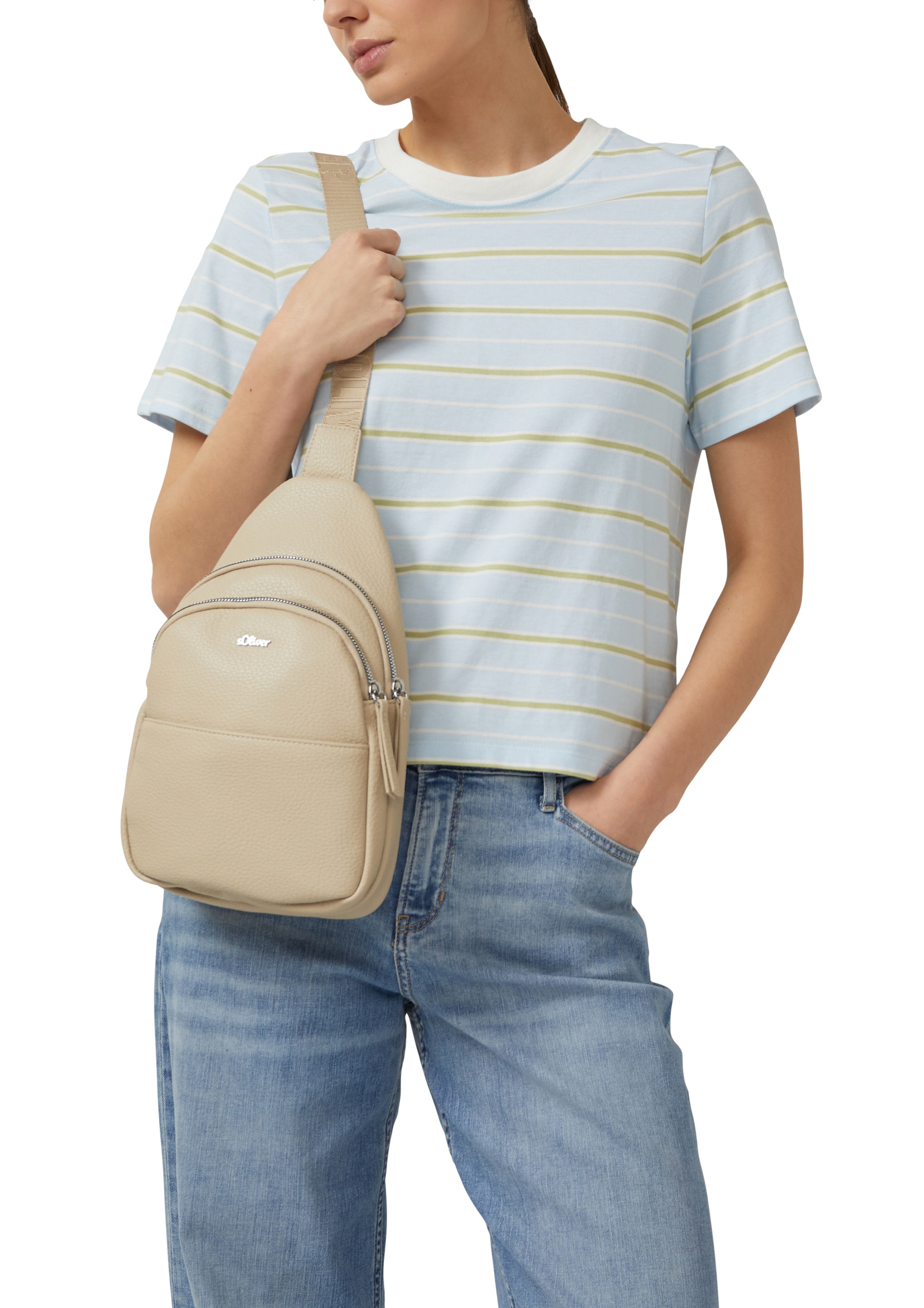 Sac à dos s.Oliver en beige