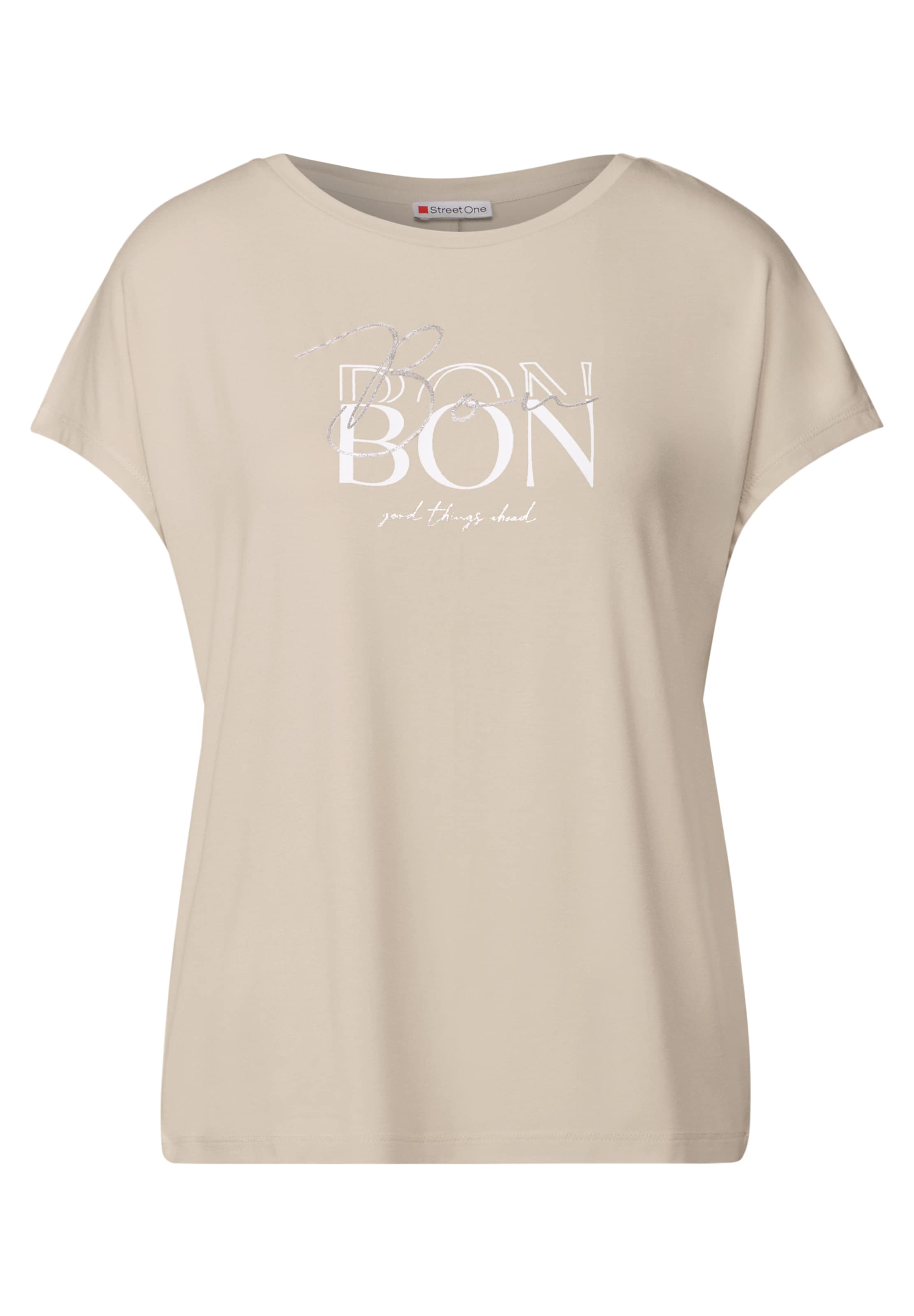 STREET ONE Shirt in Beige: front