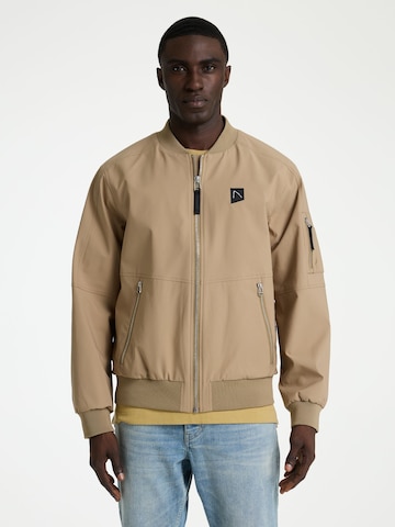 CHASIN' Jacke 'Dash Lumeair' in Beige: Vorderseite