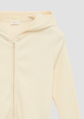 Veste de survêtement s.Oliver en jaune