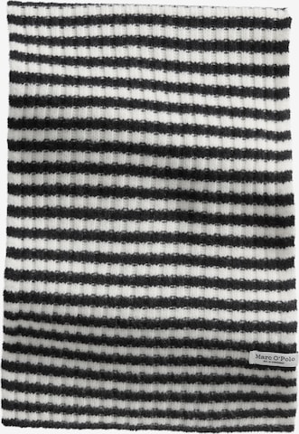 Écharpe Marc O'Polo en noir : devant