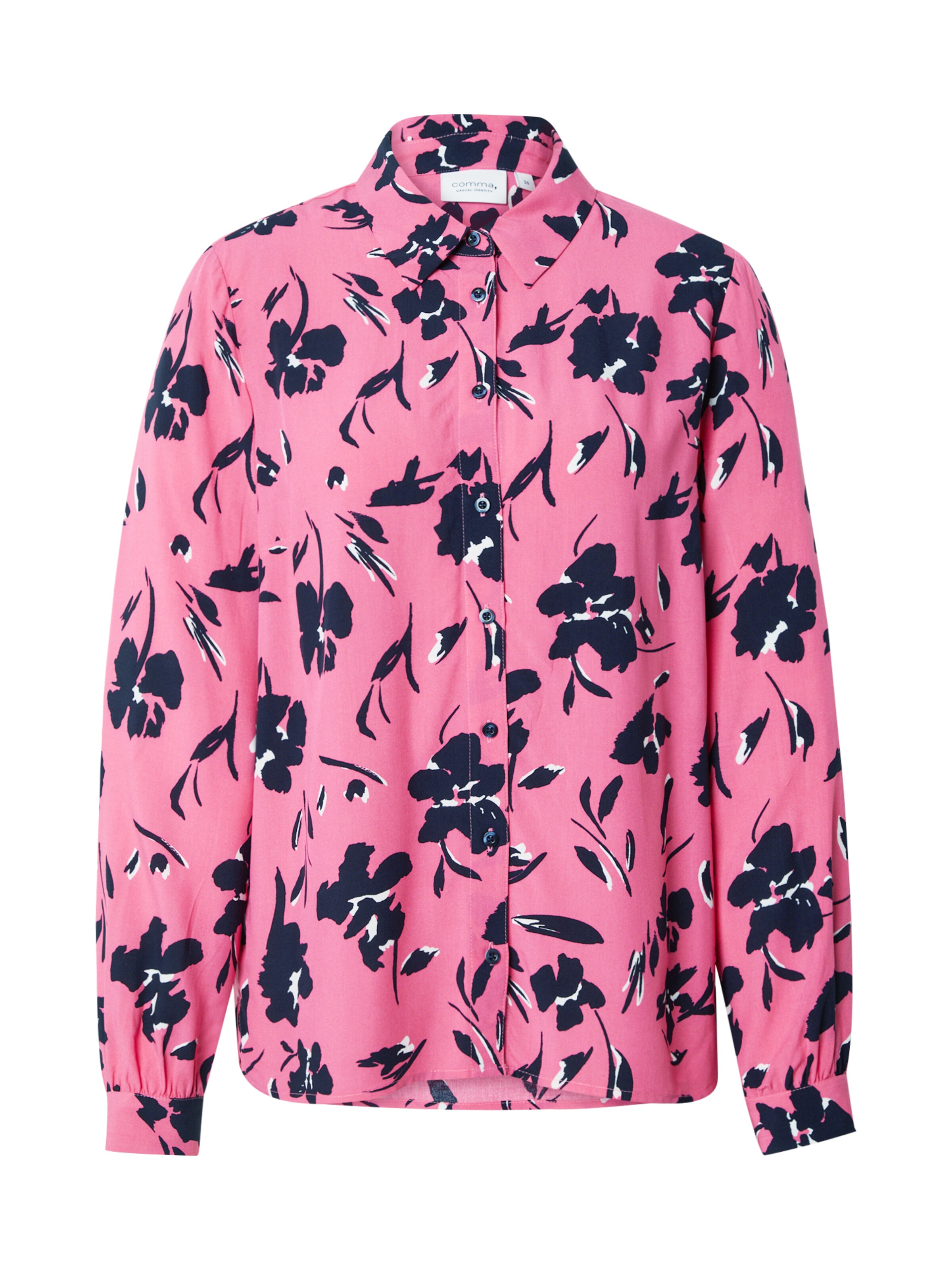 Chemisier comma casual identity en rose : devant