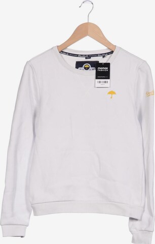 Schmuddelwedda Sweatshirt & Zip-Up Hoodie in XS in White: front