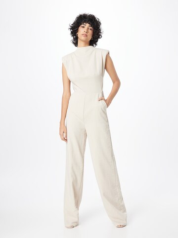 Tuta jumpsuit di Misspap in grigio: frontale