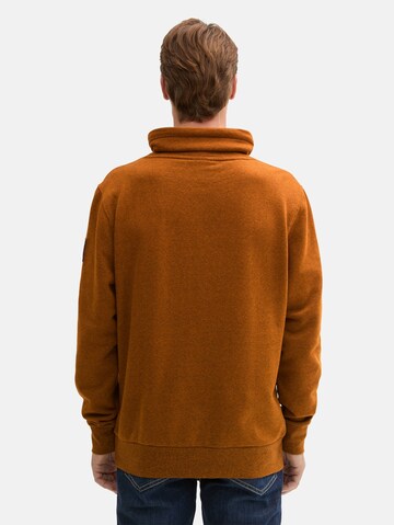 TOM TAILOR Sweatshirt in Braun