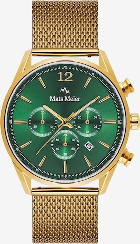 Mats Meier Analog Watch in Gold: front