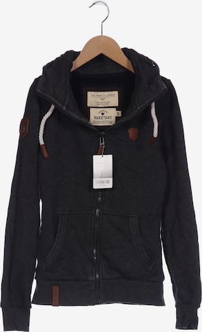 naketano Sweatshirt & Zip-Up Hoodie in S in Grey: front