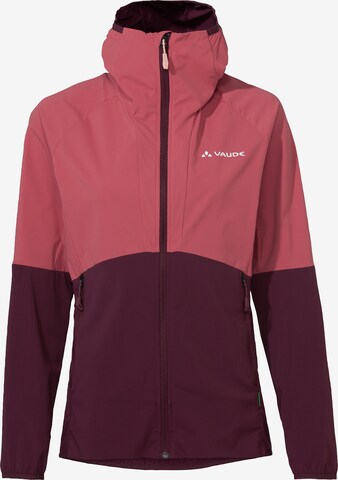 VAUDE Outdoorjacke in Lila: predná strana