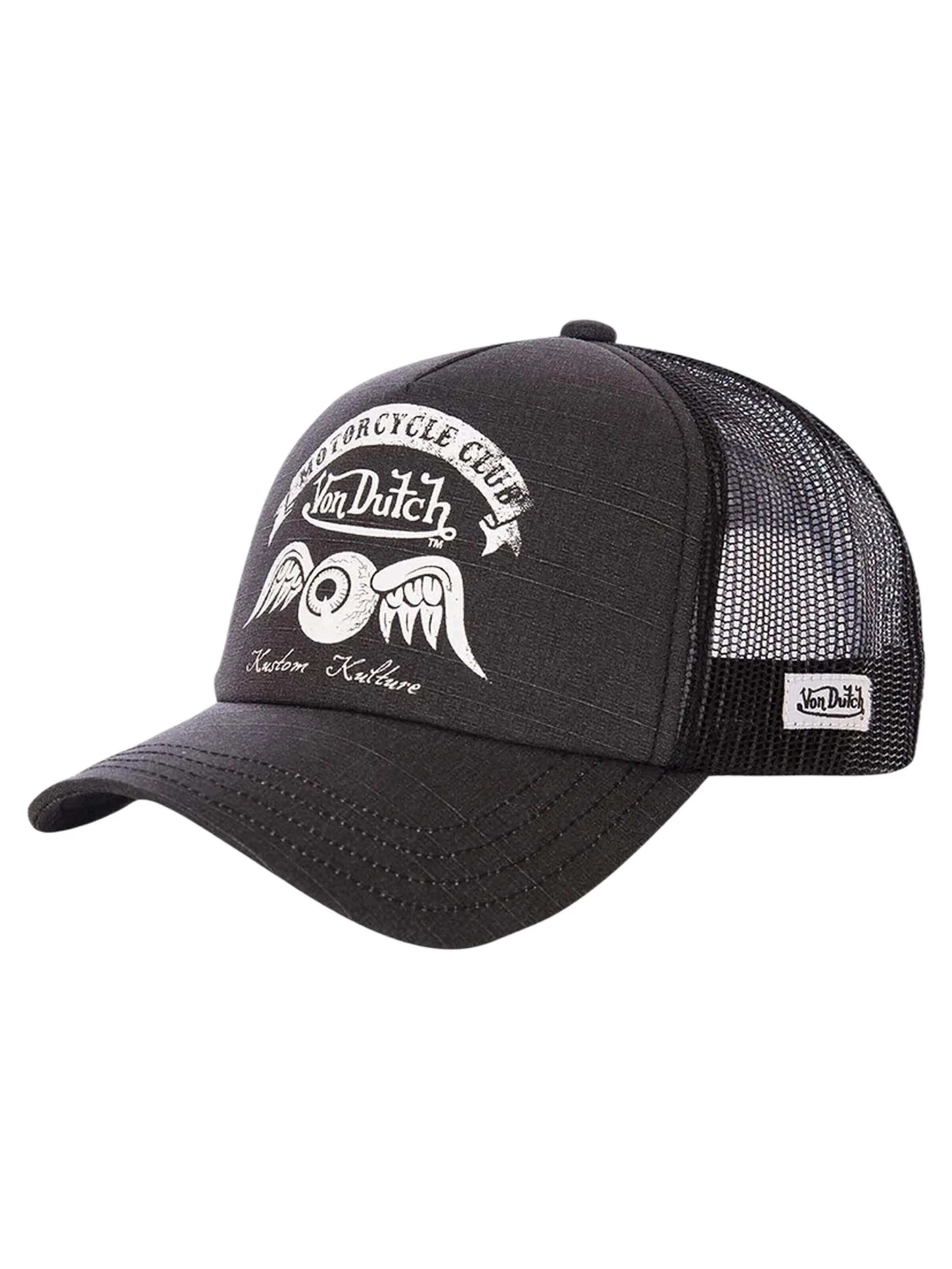 Von Dutch - Boné 'Gorra von dutch negra trucker basic logo' em preto