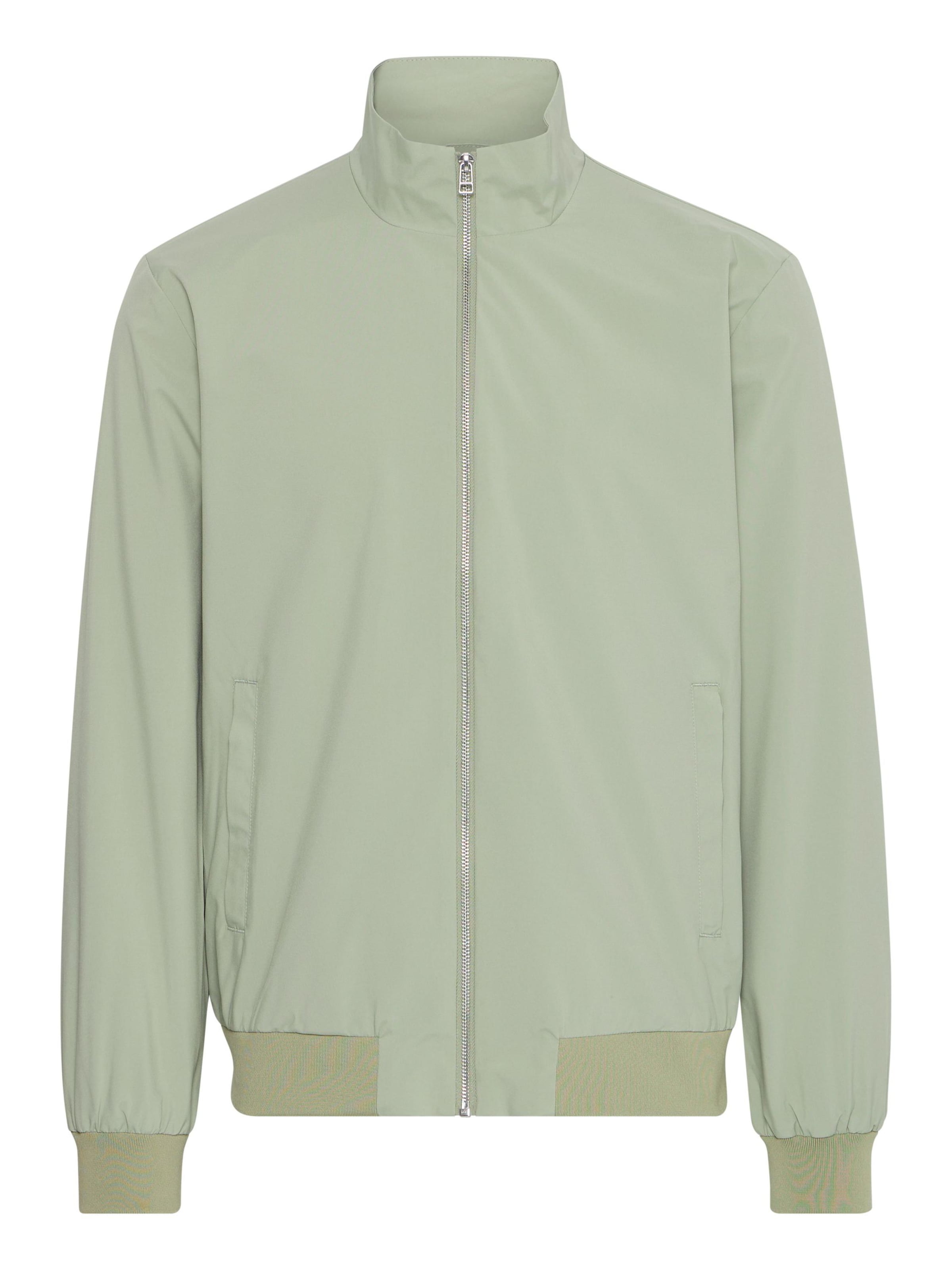 Casual Friday Between-season jacket 'CFJ Joshu' in Green: front