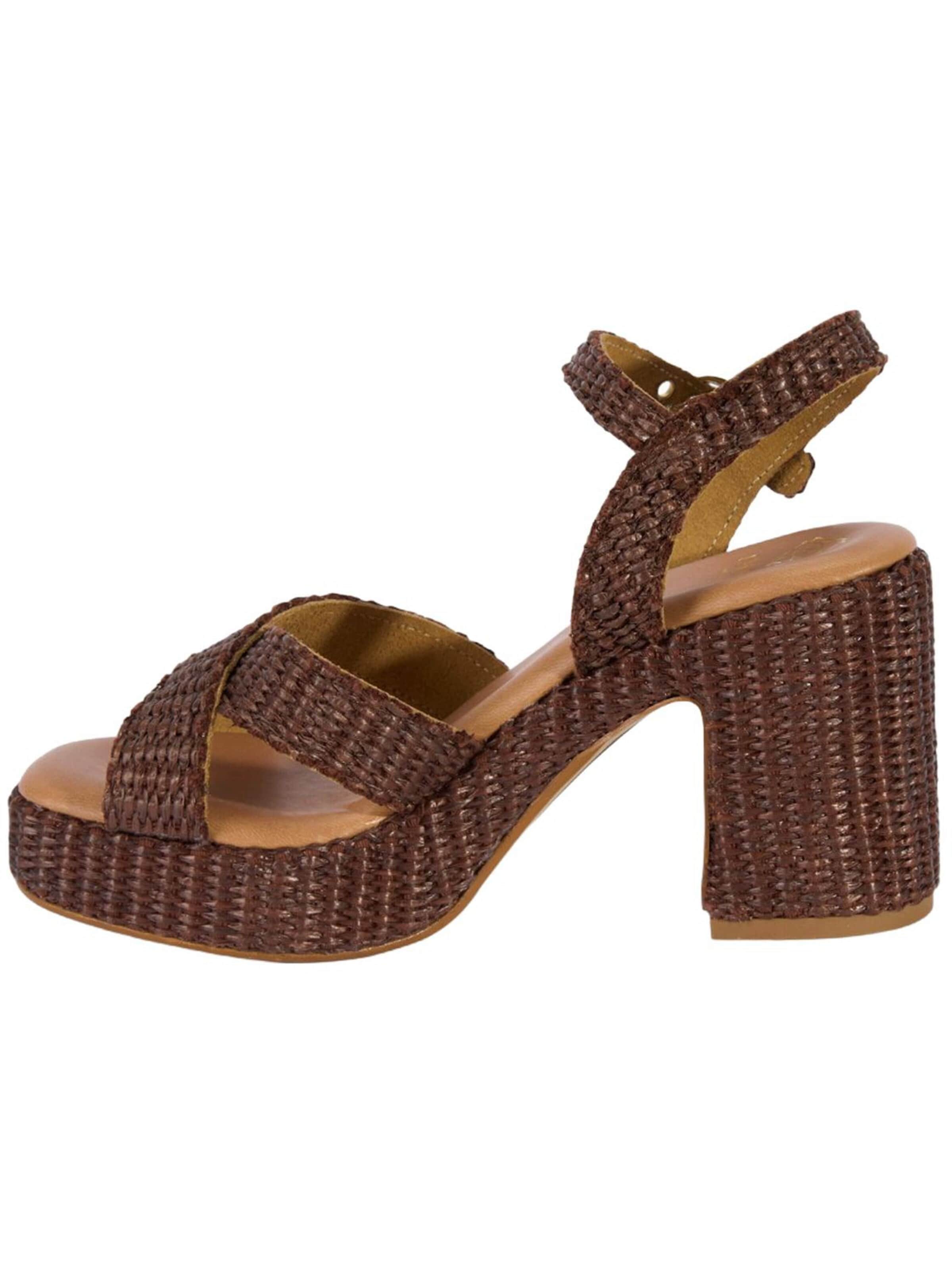 Desa Sandale 'Plateau-Sandalen'‌‌‌ in Braun