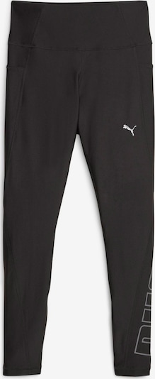 PUMA Pantalon de sport en gris / noir / blanc, Vue avec produit