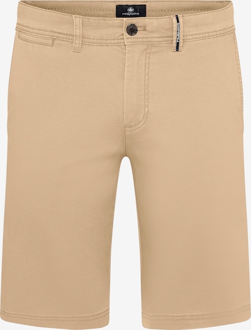 REDPOINT Slimfit Chinohose in Beige: Vorderseite