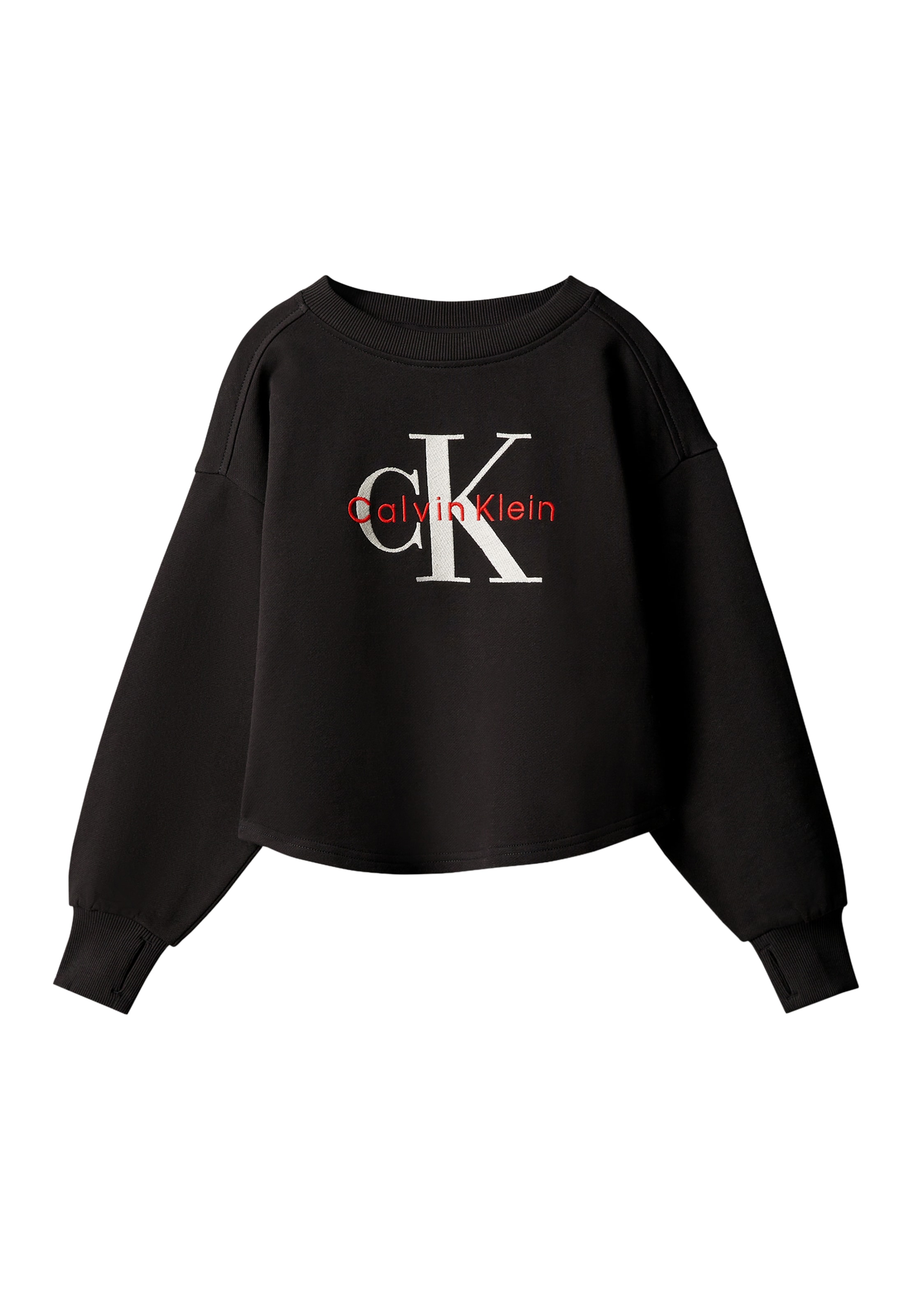 Calvin Klein Jeans Majica | črna barva: sprednja stran