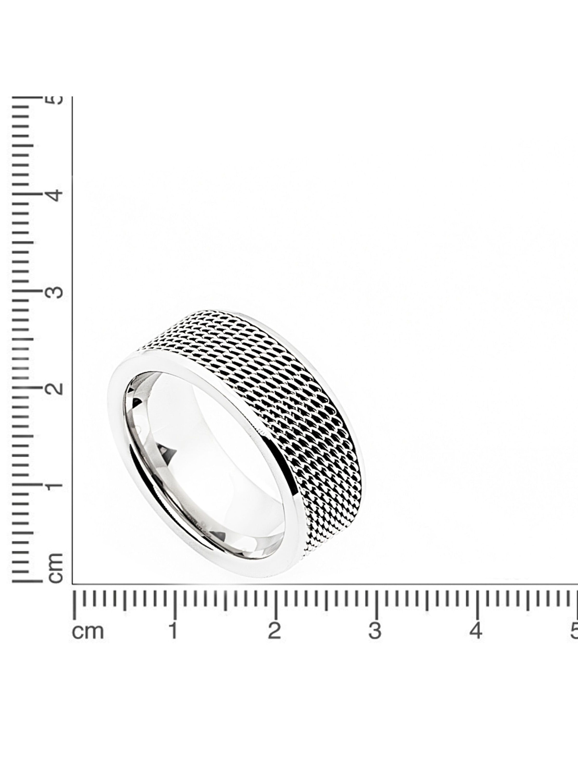 Zeeme Ring in Silver: front
