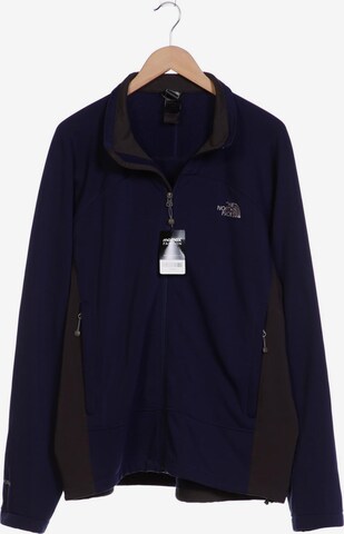 THE NORTH FACE Sweatshirt & Zip-Up Hoodie in XL in Blue: front