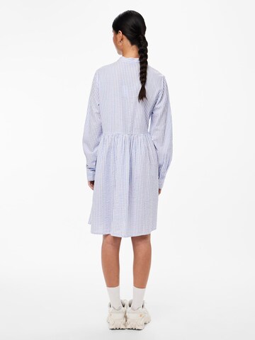 PIECES Shirt dress 'SALLY' in Blue