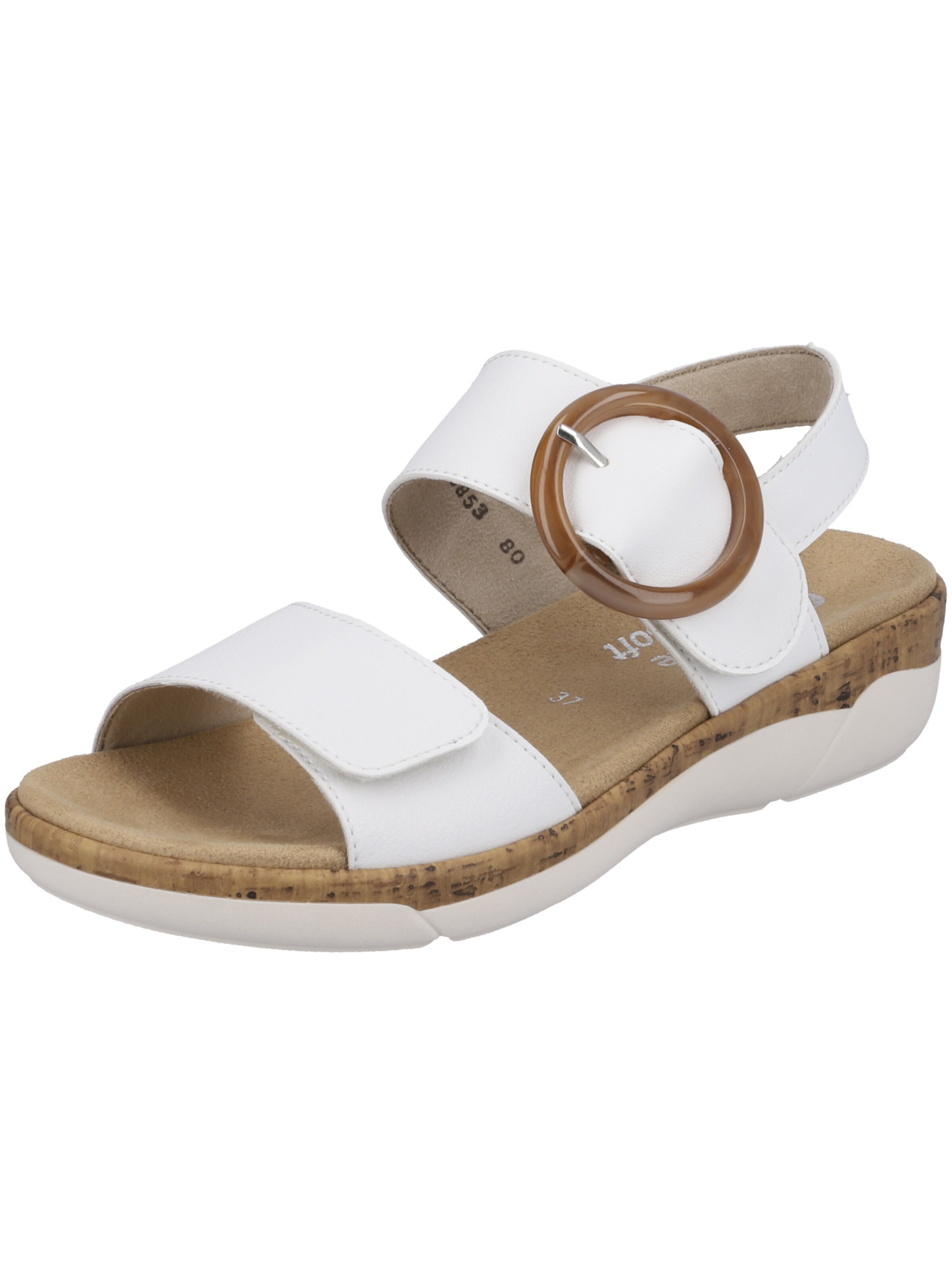 REMONTE Sandals in White: front