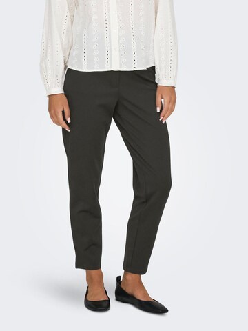 JDY Tapered Chino trousers 'JDYNEW PRETTY' in Brown