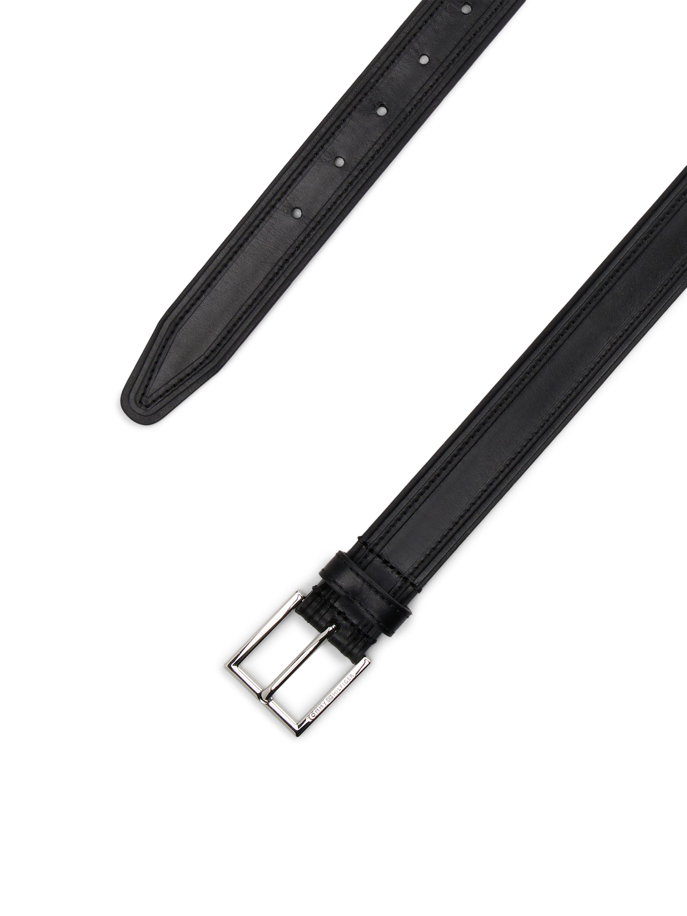 TOMMY HILFIGER Ζώνη 'HUDSON' σε μαύρο