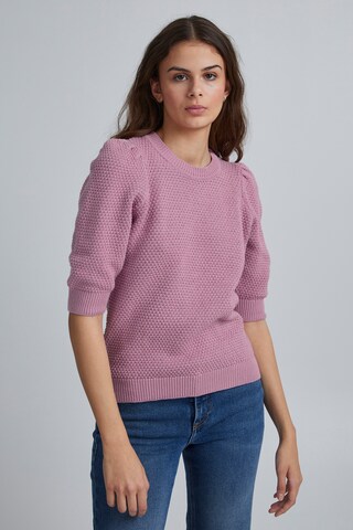 b.young Pullover 'MIKALA' in Pink: Vorderseite