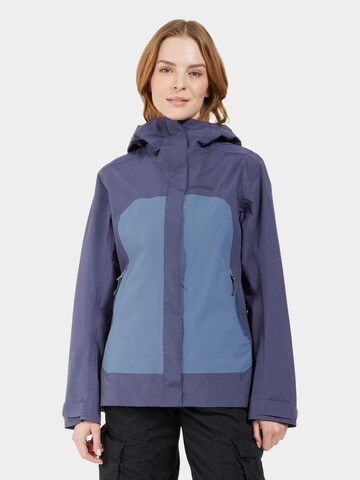 Didriksons Outdoorjas 'GRIT WNS ' in Blauw: voorkant