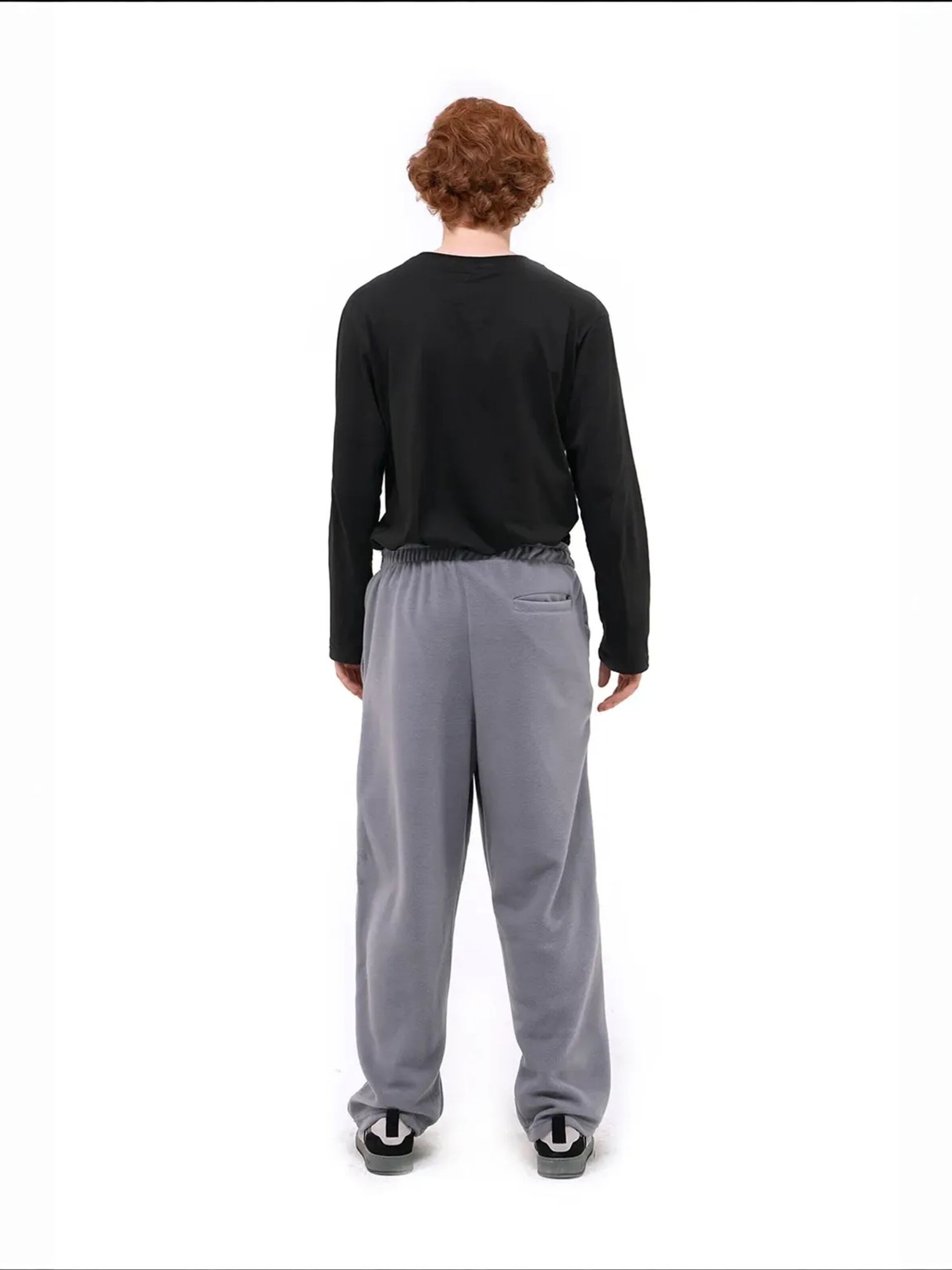 Loosefit Pantalon Giesto en gris