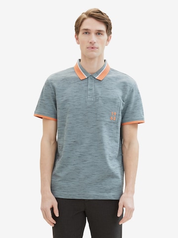 TOM TAILOR Poloshirt in Blau: predná strana