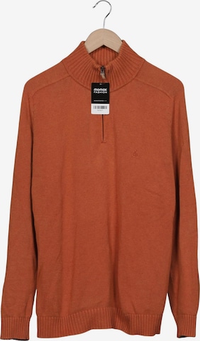 HECHTER PARIS Pullover L-XL in Orange: Vorderseite