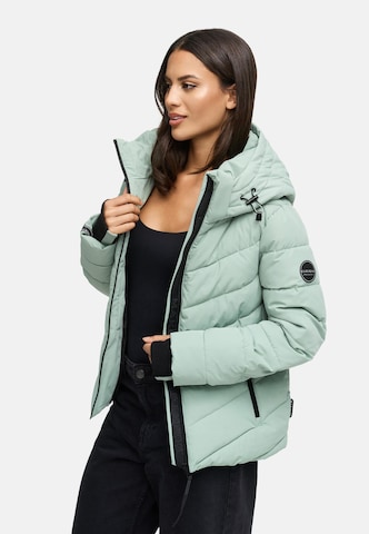 MARIKOO Winter jacket in Green: front
