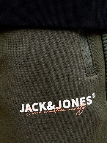 JACK & JONES - Tapered Pantalón 'JPSTGordon' en verde