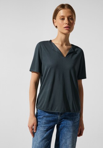 STREET ONE Shirt in Groen: voorkant