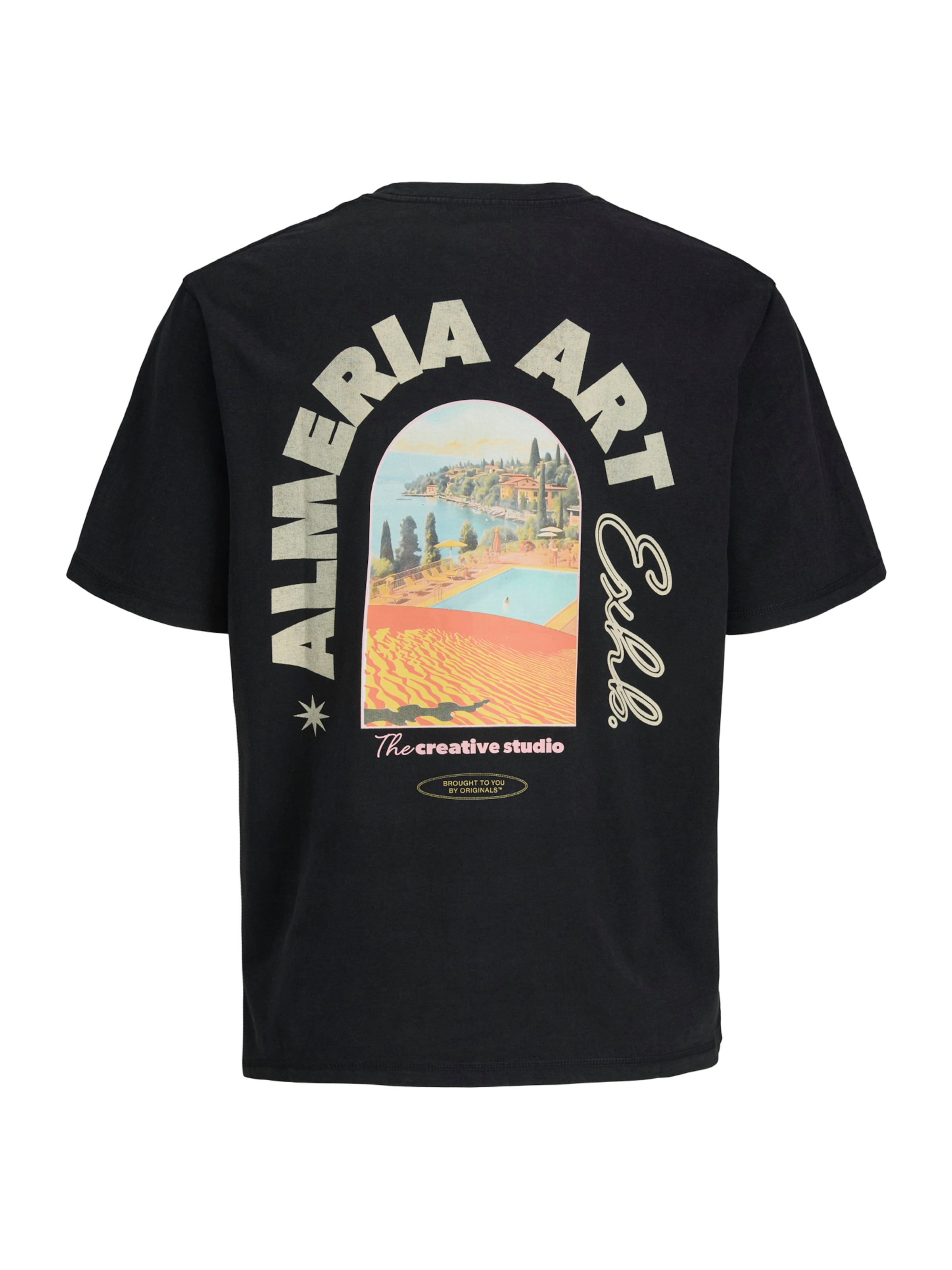 Jack & Jones Junior Μπλουζάκι 'JORAlmeria' σε μαύρο