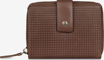 Porte-monnaies bugatti en marron : devant