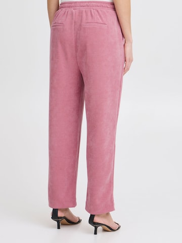 regular Pantaloni 'IHKATE CORDUROY PA' di ICHI in rosa