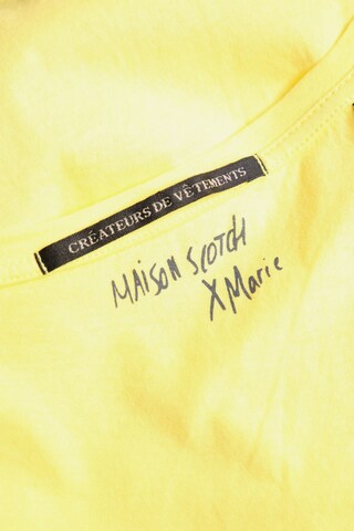 MAISON SCOTCH T-Shirt S in Gelb