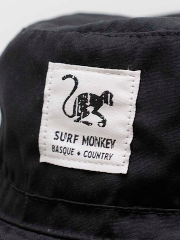 Surf Monkey Sports Hat in Black