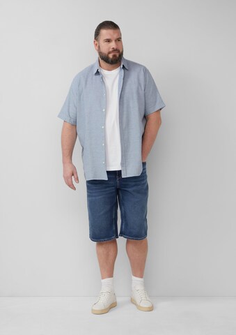 s.Oliver Regular fit Overhemd in Blauw