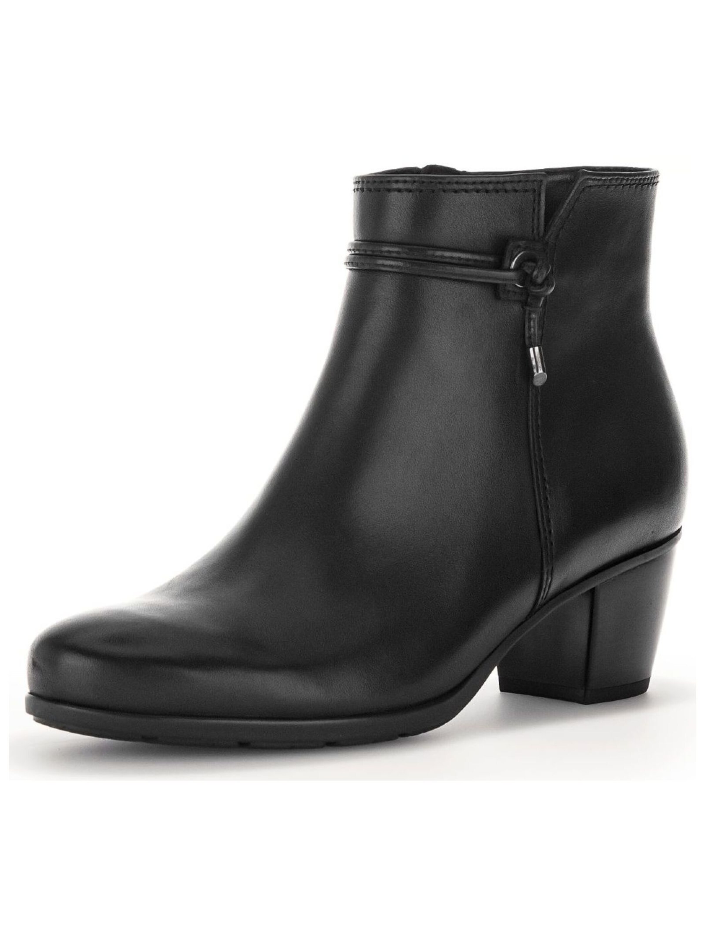 GABOR Stiefelette in Schwarz: Vorderseite