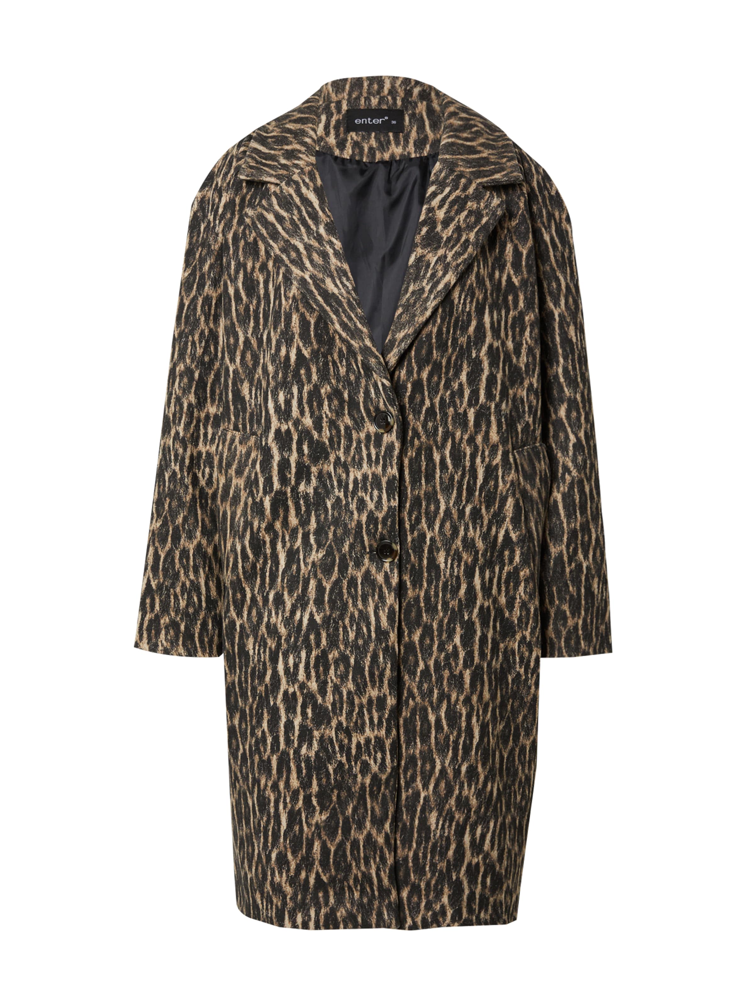 Bianco Lucci Tussenmantel in Bruin: voorkant