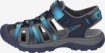 HI-TEC Sandals in Blue: front