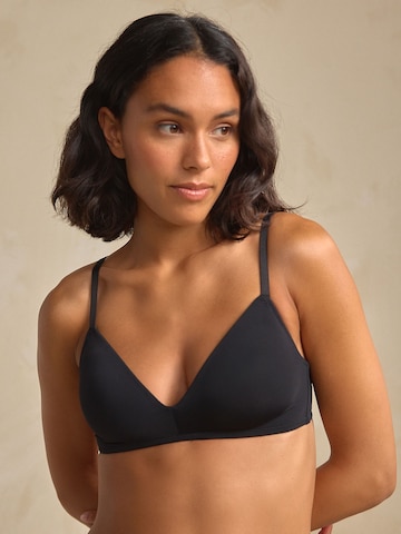 Next T-shirt Bra in Black: front