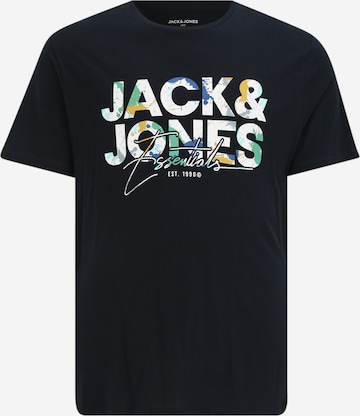 JACK & JONES Футболка 'JJGEPLAS' в Синий: спереди